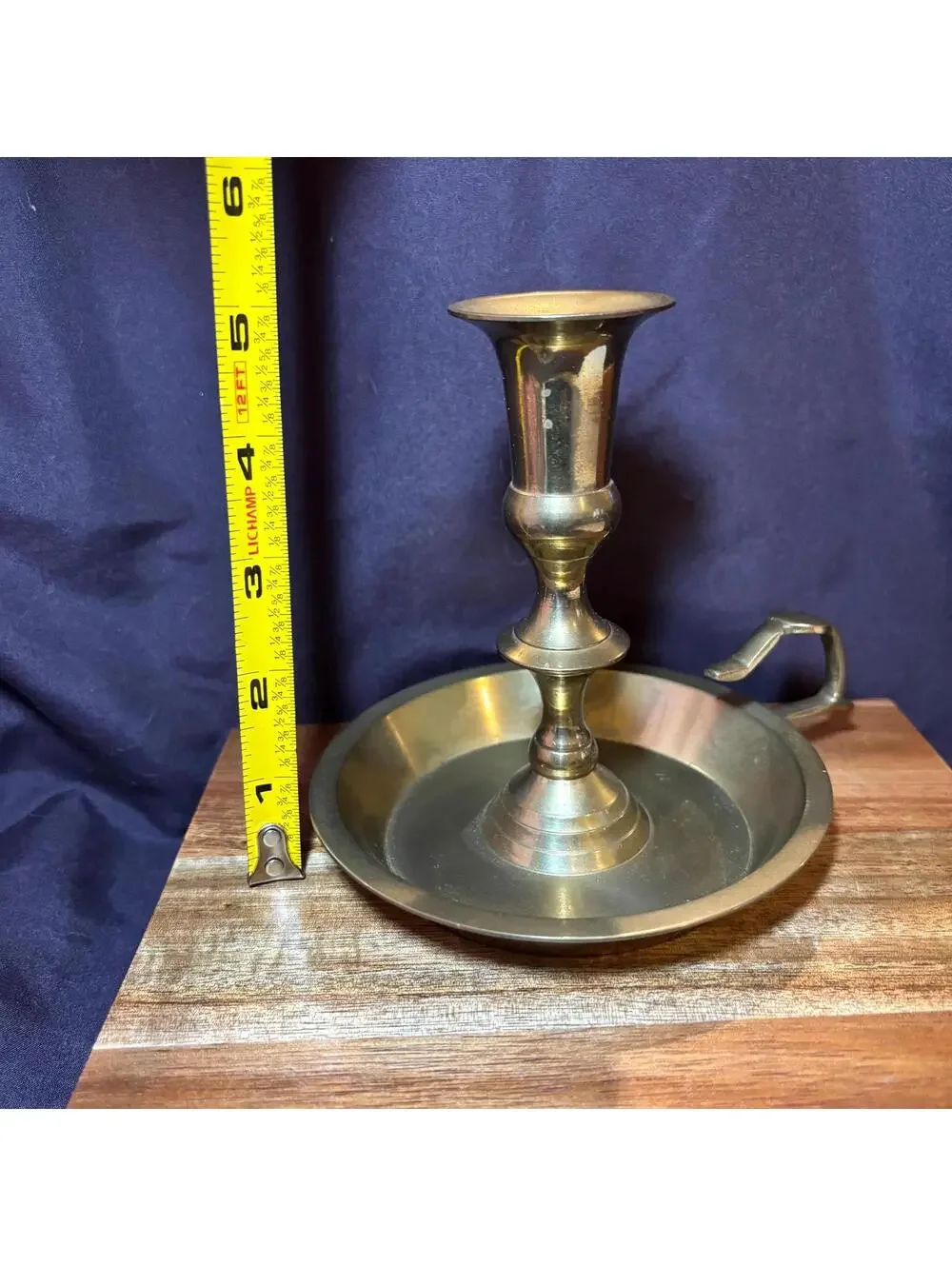 Brass Bedchamber Candlestick - Wee Willy Winkie